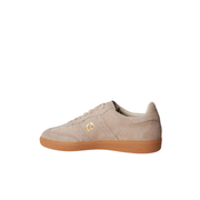 women sneaker adidas look a like beige suede sneaker
