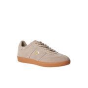 women sneaker adidas look a like beige suede sneaker