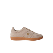 women sneaker adidas look a like beige suede sneaker