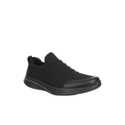Womens comfortable Black Slip On Sneakers