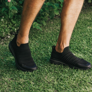Mens black Slip on Sneakers 