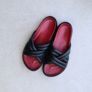 supportive womens recovery sandals