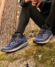 Outdoor trail shoes sneakers blue mens