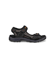 Adjustable black sandals for me cushioning