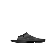 OOFOS OOahh Black Slides