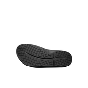 OOFOS OOahh Black Slides