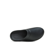 OOFOS OOcloog Black Clogs