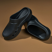OOFOS OOcloog Black Clogs
