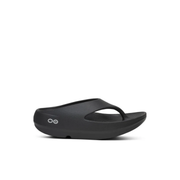 OOFOS OOriginal Plus Black Thongs