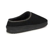Emu Platinum Outback Scuff Black Sheepskin Slippers