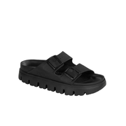 Papillio Arizona Exquisite Leather Chunky Black Sandals