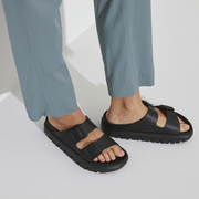 Papillio Arizona Exquisite Leather Chunky Black Sandals