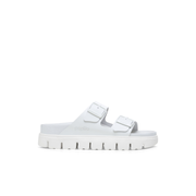 Papillio Arizona Exquisite Leather Chunky White Sandals