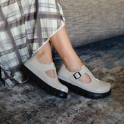 womens leather platform shoes