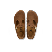 Papillio Paris Chunky Suede Leather Dark Tea Shoes