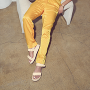 Papillio Theda Exquisite Smooth Leather Ecru Platform Wedge Sandals