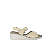 Pitillos 11011 Adjustable Leather Back Strap Sandal Tan