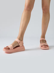 Fitflop Surff Webbing Back Strap Sandals Blushy