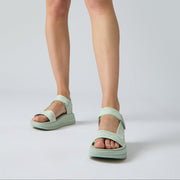 Fitflop Surff Webbing Back Strap Sandals Sage Brush
