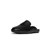 Fitflop Delicato Soft Leather Mules Black