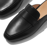 Fitflop Delicato Soft Leather Mules Black