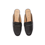 Frankie4 Grace Black Tumbled Mule