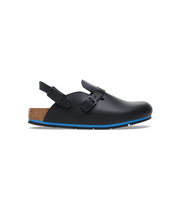 Birkenstock Kay Pro PU Coated/Leather Black Clogs