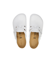 Birkenstock Kay Pro PU Coated/Leather White Clogs