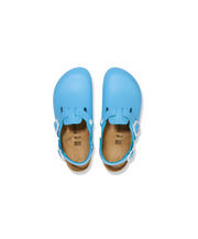 Birkenstock Tokio Pro PU Coated/Leather Sky Blue Clogs