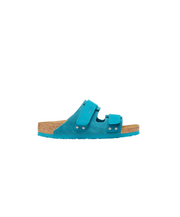 Birkenstock Uji Suede/Nubuck Leather Deep Turquoise Sandals