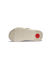 FitFlop F-Mode Go Adjustable Flatform Two Bar Slides Beige