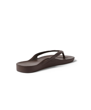 thongs with arch support archies brown