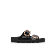 comfortable black womens sandals