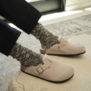 comfortable lined clog slippers men and women