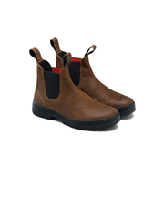 blundstone filson nubuck brown boot teak