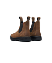 blundstone filson nubuck brown boot teak