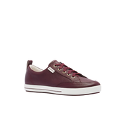 burgundy womens sneaker