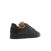 comfortable womens sneaker in black for work