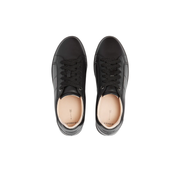 comfortable womens sneaker in black for work