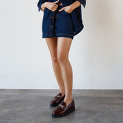 womens fall loafer in brown 
