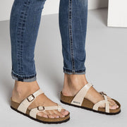 Birkenstock Mayari Birko-Flor Graceful Pearl White Sandals
