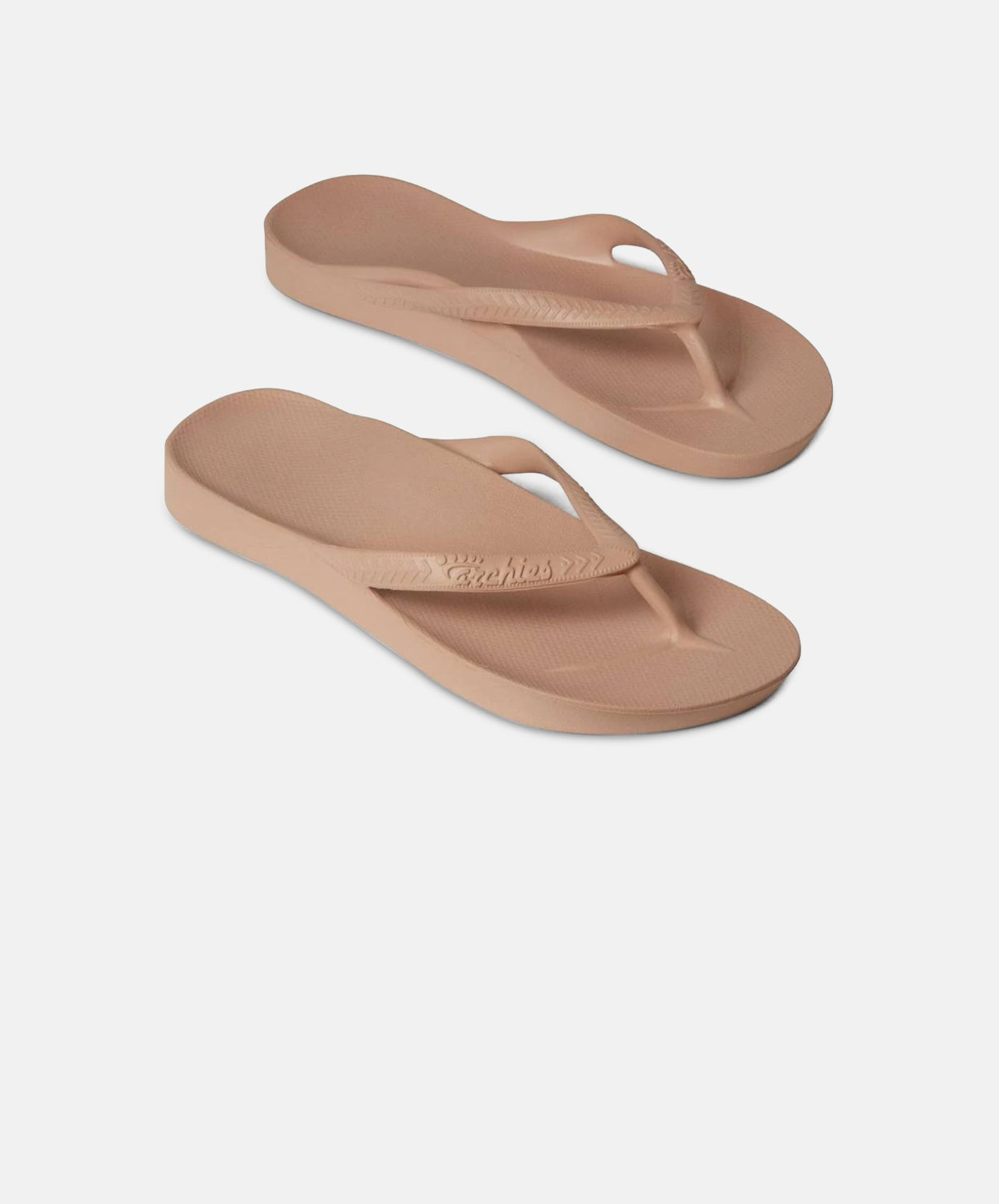 Archies Arch Support Tan Thongs