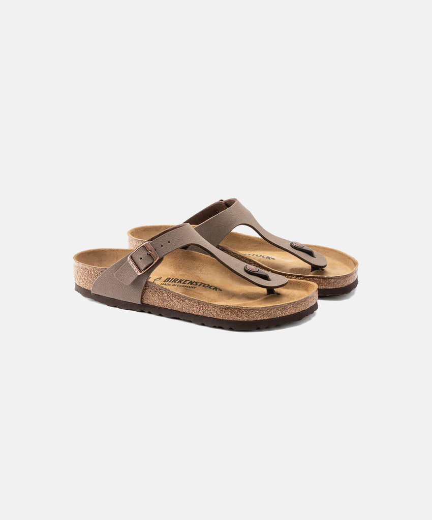 Birkenstock Gizeh BirkiBuc Mocca Sandals | Free Shipping – Bstore