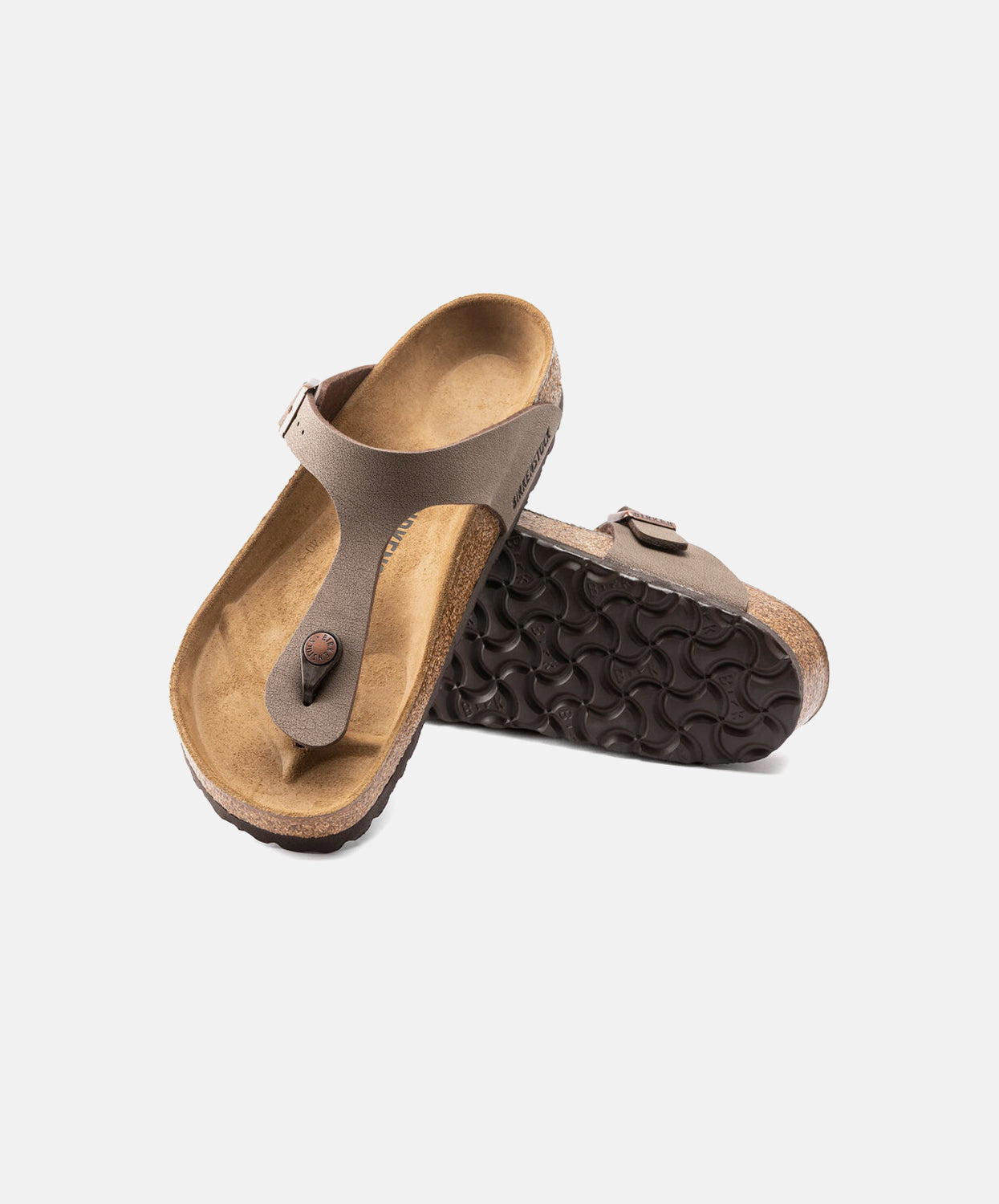 Birkenstock GIZEH - T-bar sandals - mocca/light brown 