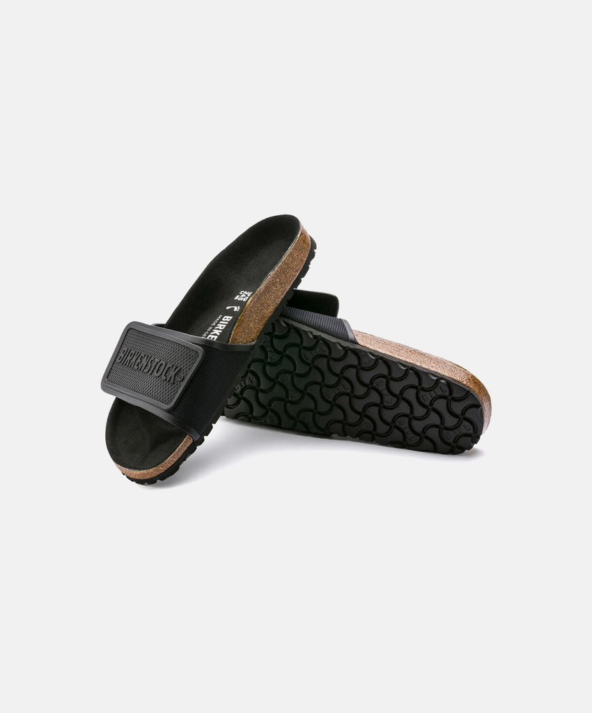 Birkenstock Tema Microfibre Black/Black Sandals | Free Express Shipping ...
