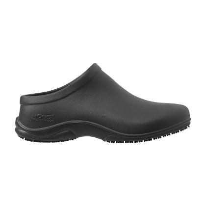 Womens black discount clog shoes